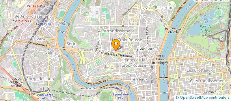 localisation de l'entreprise MADAME VIRGINIE GUILLEMENEY à LYON