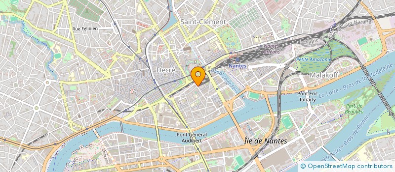 localisation de l'entreprise MADAME VIRGINIE GUILLET à NANTES