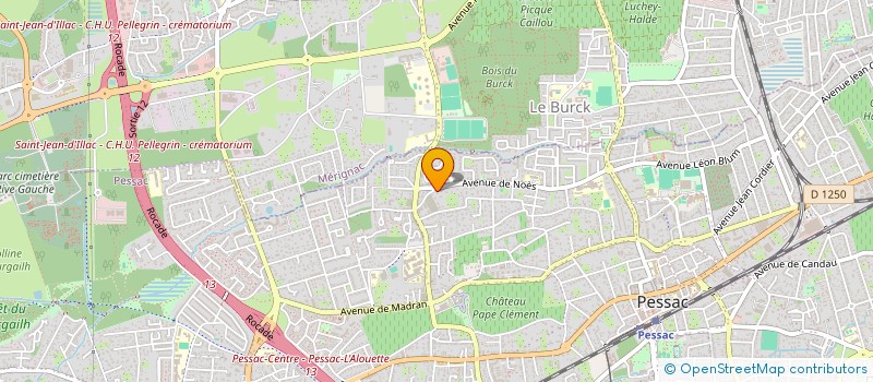 localisation de l'entreprise MADAME VIRGINIE GUINEL  VERDELAIS