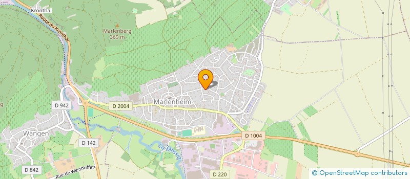 localisation de l'entreprise MADAME VIRGINIE GUITTON  MARLENHEIM