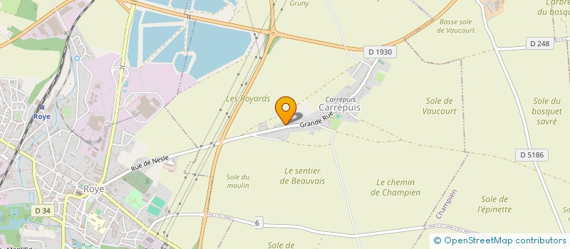localisation de l'entreprise MADAME VIRGINIE HAMONOU à ANDECHY