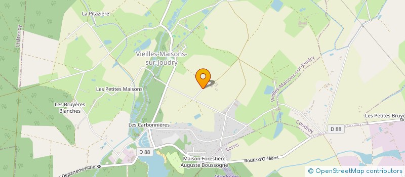 localisation de l'entreprise MADAME VIRGINIE HARENG à VIEILLES-MAISONS-SUR-JOUDRY
