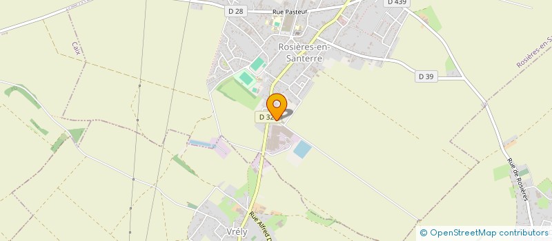 localisation de l'entreprise MADAME VIRGINIE HARLAY  ROSIERES-EN-SANTERRE