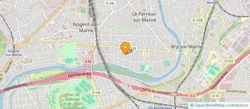 localisation de l'entreprise MADAME VIRGINIE HARTMANN  VINCENNES