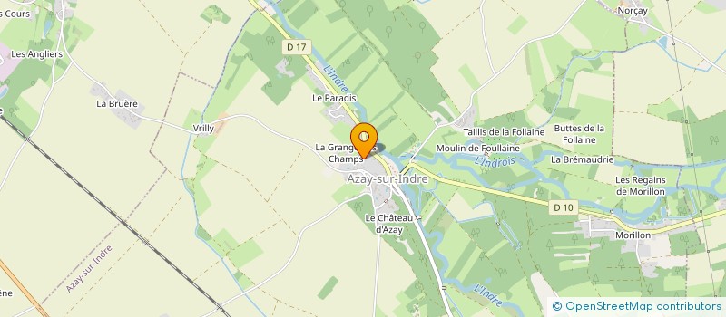 localisation de l'entreprise MADAME VIRGINIE HATTON à AZAY-SUR-INDRE