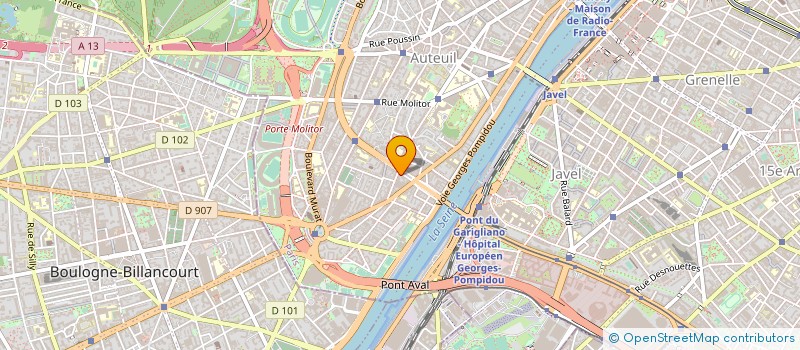 localisation de l'entreprise MADAME VIRGINIE HAUMONT  PARIS