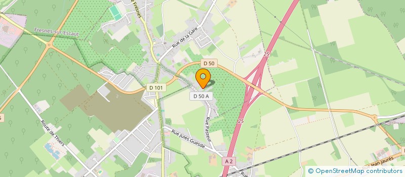 localisation de l'entreprise MADAME VIRGINIE HENNEBERT  VICQ