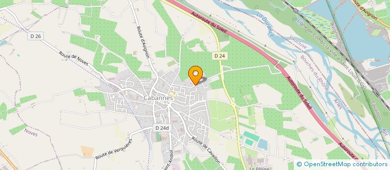 localisation de l'entreprise MADAME VIRGINIE HERBET  CABANNES