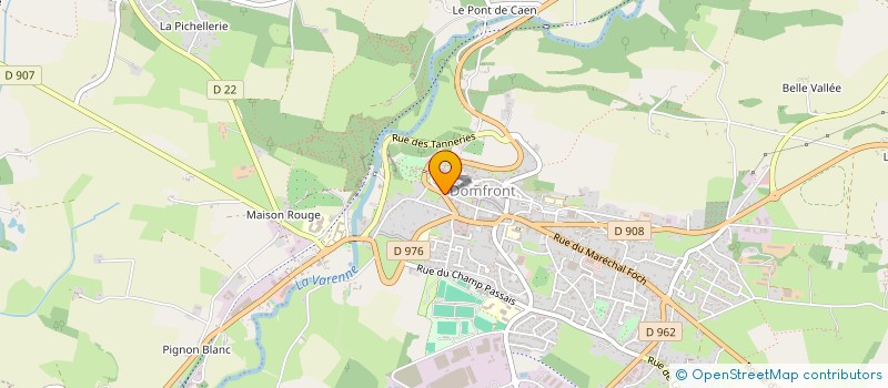 localisation de l'entreprise MADAME VIRGINIE HERGAULT à LONLAY L'ABBAYE