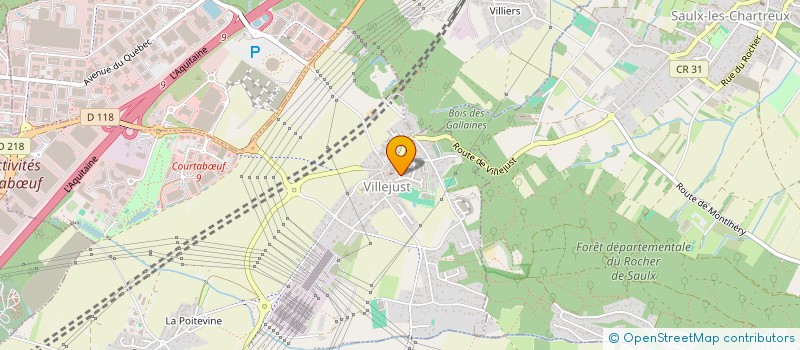 localisation de l'entreprise MADAME VIRGINIE HERVE  VILLEJUST