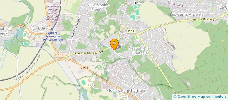 localisation de l'entreprise MADAME VIRGINIE HOARAU  NEAUPHLE-LE-CHATEAU