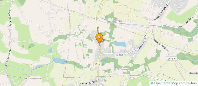 localisation de l'entreprise MADAME VIRGINIE HOLZEISEN  LA CHAPELLE-DE-LA-TOUR