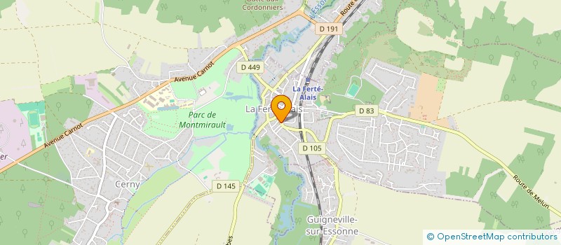 localisation de l'entreprise MADAME VIRGINIE HORGNIES  LA FERTE-ALAIS