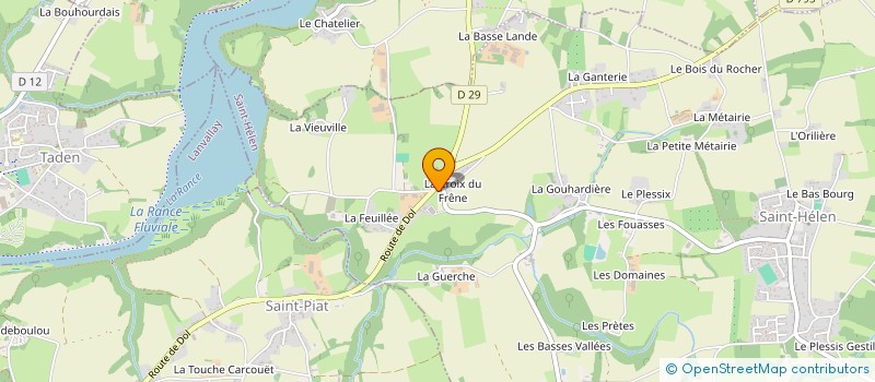 localisation de l'entreprise MADAME VIRGINIE HOUARD à SAINT-HELEN