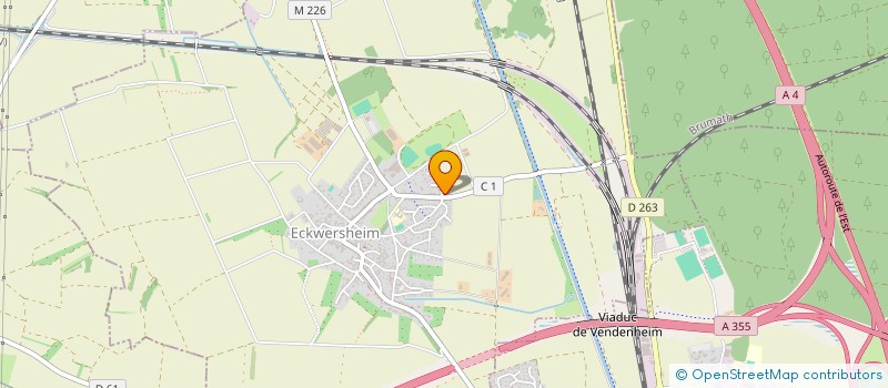 localisation de l'entreprise MADAME VIRGINIE HUMBRECHT à ECKWERSHEIM