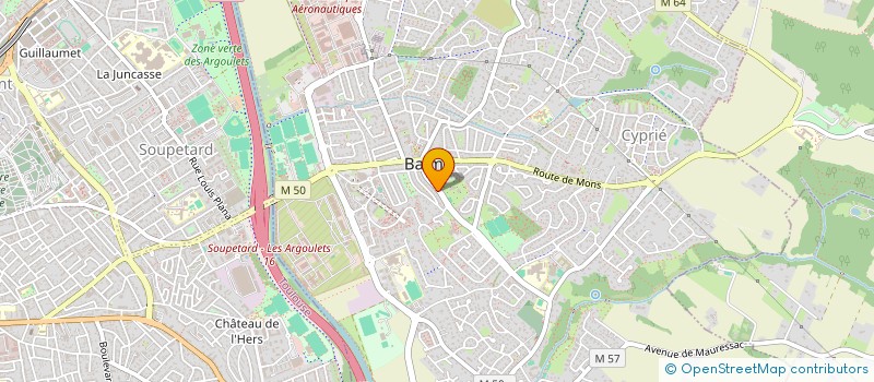 localisation de l'entreprise MADAME VIRGINIE IRIARTE  BALMA