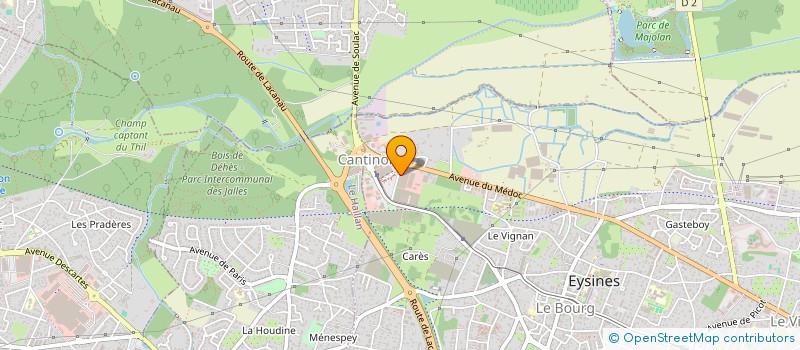 localisation de l'entreprise MADAME VIRGINIE ISMEURT  TALENCE