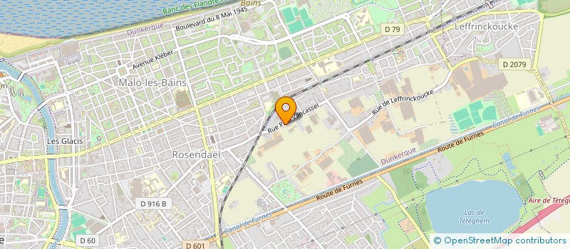 localisation de l'entreprise MADAME VIRGINIE JACOBSOONE à DUNKERQUE