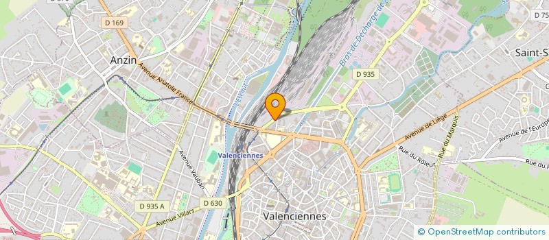 localisation de l'entreprise MADAME VIRGINIE JACQUIN à VALENCIENNES