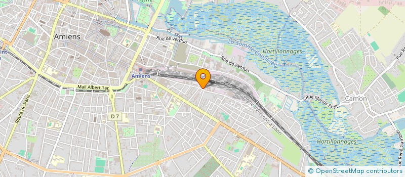 localisation de l'entreprise MADAME VIRGINIE JAMET  AMIENS