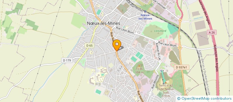 localisation de l'entreprise MADAME VIRGINIE JANNIN  NUX-LES-MINES