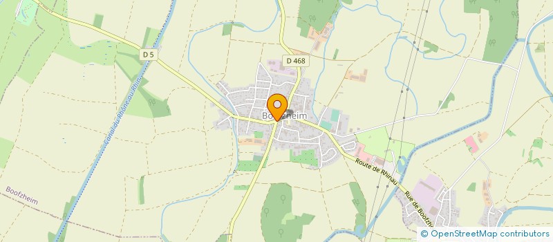 localisation de l'entreprise MADAME VIRGINIE JARRIER à BOOFZHEIM