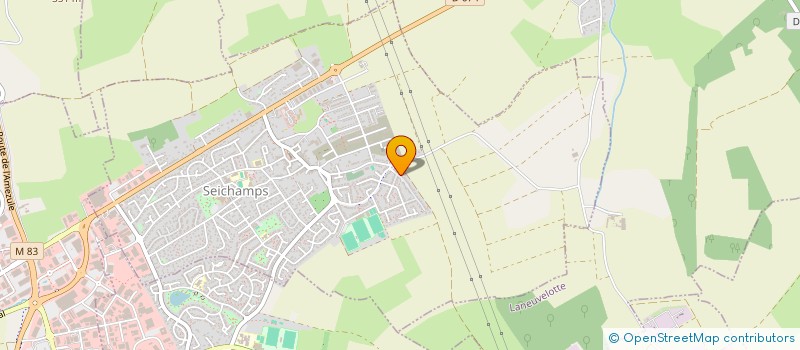 localisation de l'entreprise MADAME VIRGINIE JEANDON  SEICHAMPS