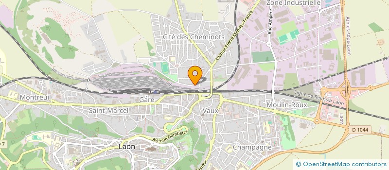 localisation de l'entreprise MADAME VIRGINIE JEROME  PARFONDRU