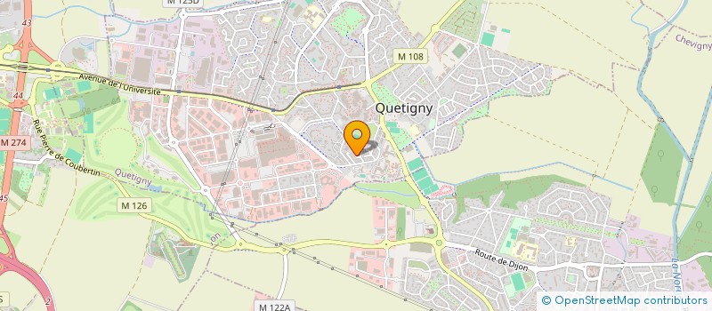 localisation de l'entreprise MADAME VIRGINIE JOACHIM à QUETIGNY
