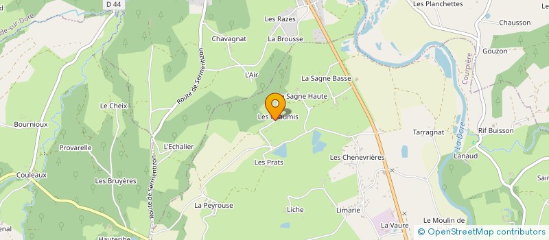 localisation de l'entreprise MADAME VIRGINIE JONCOUX à COURPIERE