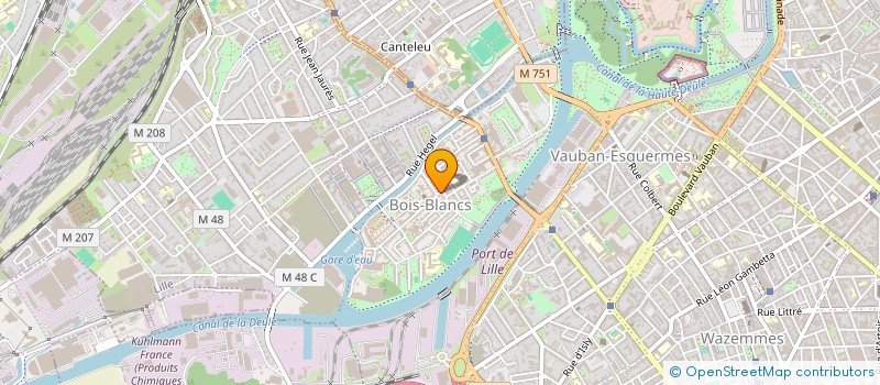 localisation de l'entreprise MADAME VIRGINIE JOSSERAND à LILLE