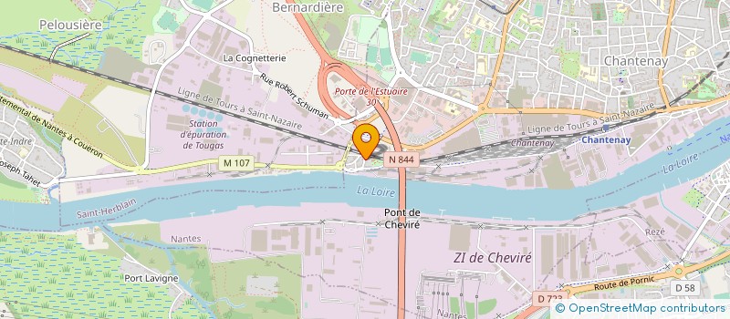 localisation de l'entreprise MADAME VIRGINIE JOUSSELIN à NANTES