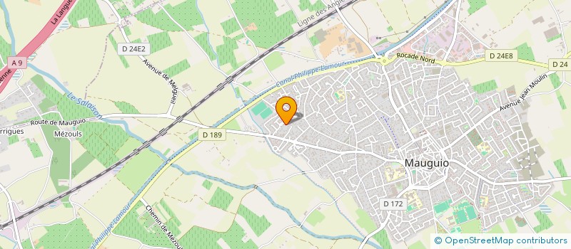 localisation de l'entreprise MADAME VIRGINIE JULIETTE RATAJCZAK  MAUGUIO