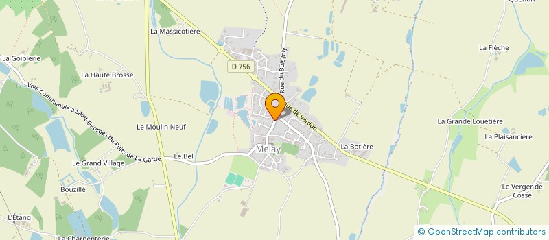 localisation de l'entreprise MADAME VIRGINIE JURETIG à CHEMILLE-EN-ANJOU
