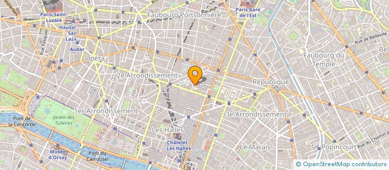 localisation de l'entreprise MADAME VIRGINIE KADJO  PARIS