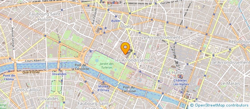 localisation de l'entreprise MADAME VIRGINIE KANDJA  PARIS