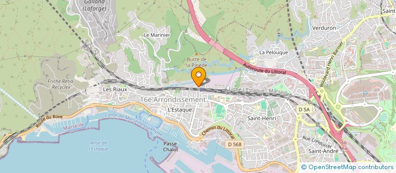 localisation de l'entreprise MADAME VIRGINIE KECHMANIAN  MARSEILLE