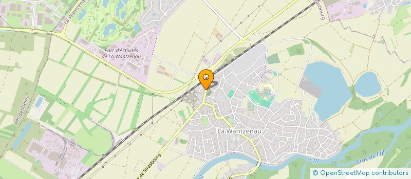 localisation de l'entreprise MADAME VIRGINIE KELLER  MUNDOLSHEIM