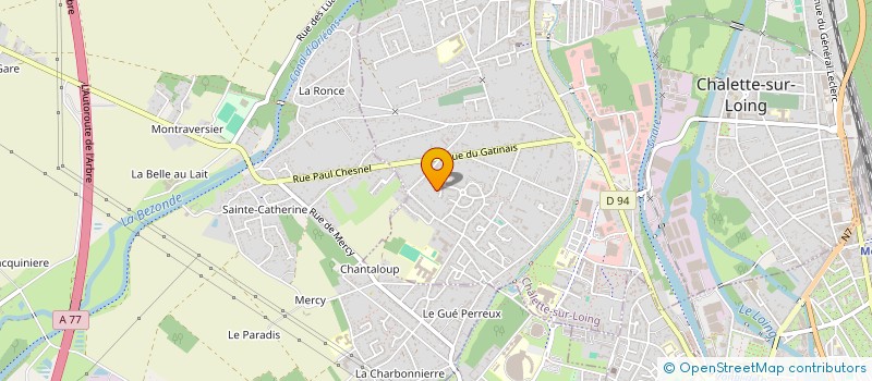 localisation de l'entreprise MADAME VIRGINIE KIMIA MOUSSITOU à CHALETTE-SUR-LOING