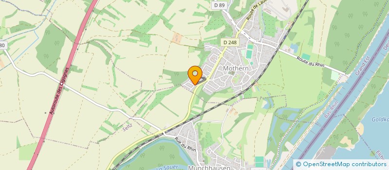 localisation de l'entreprise MADAME VIRGINIE KOCH  MOTHERN