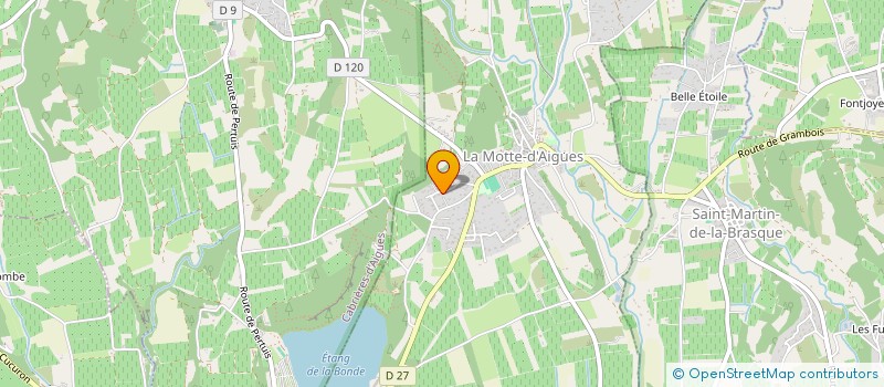 localisation de l'entreprise MADAME VIRGINIE KORCHIA  LA MOTTE-D'AIGUES