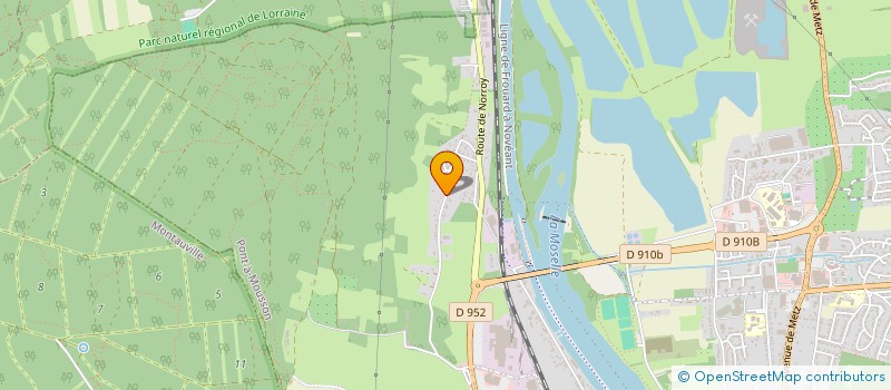 localisation de l'entreprise MADAME VIRGINIE LACOUR  PONT-A-MOUSSON