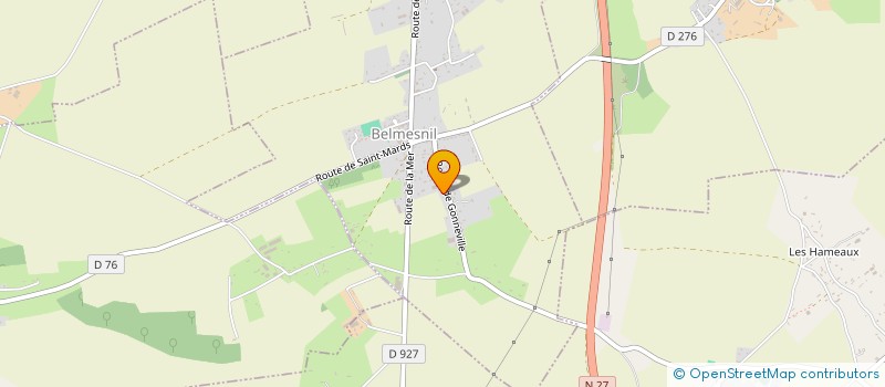 localisation de l'entreprise MADAME VIRGINIE LACOUR  BELMESNIL