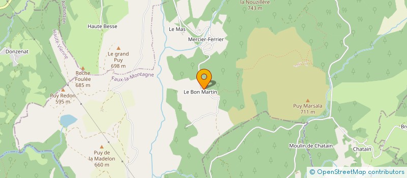 localisation de l'entreprise MADAME VIRGINIE LAMEYRE  LA VILLEDIEU