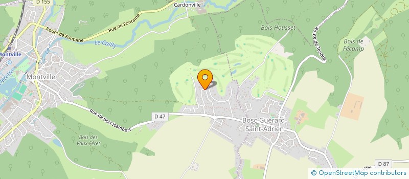 localisation de l'entreprise MADAME VIRGINIE LAMMENS  MONTVILLE