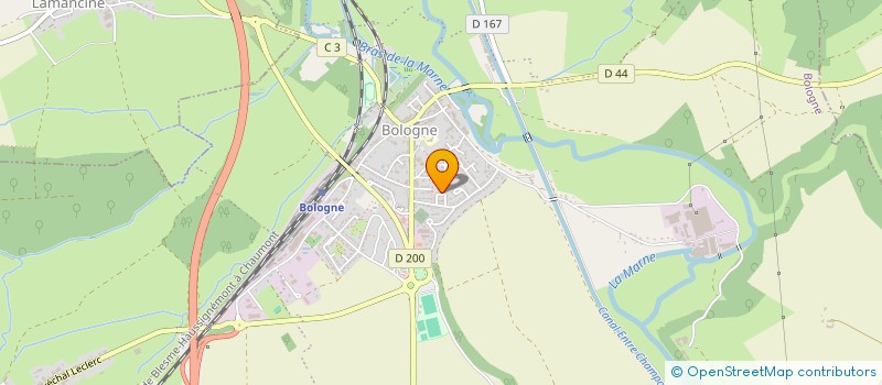 localisation de l'entreprise MADAME VIRGINIE LAMOUCHE à BOLOGNE
