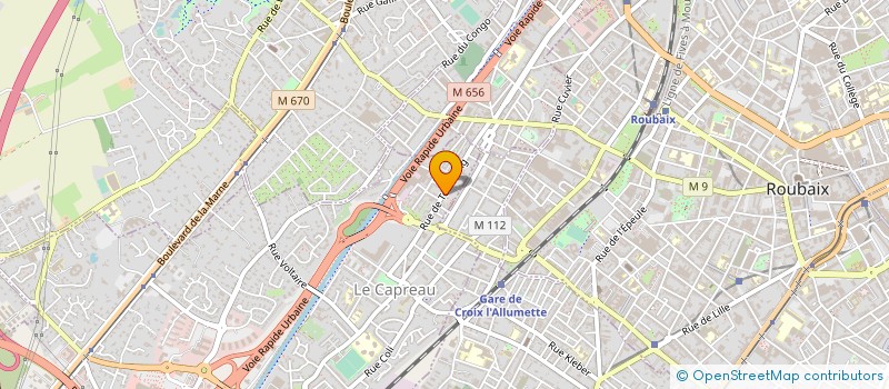 localisation de l'entreprise MADAME VIRGINIE LAMOUR  AVELIN