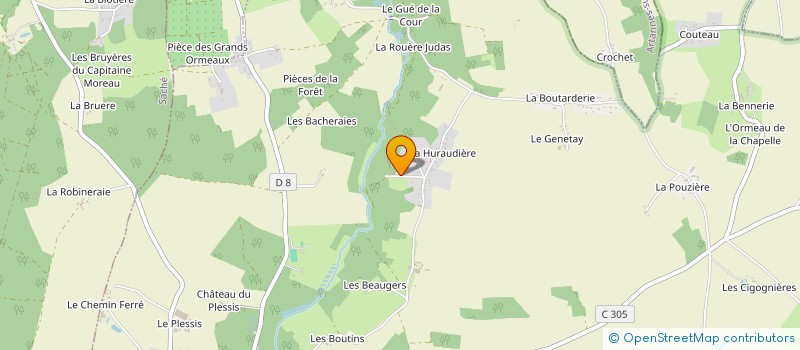 localisation de l'entreprise MADAME VIRGINIE LAMY  THILOUZE