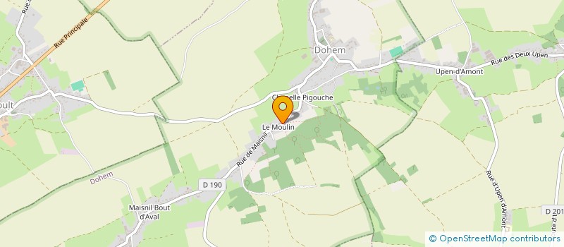 localisation de l'entreprise MADAME VIRGINIE LANEEUW  DOHEM