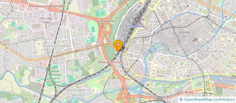 localisation de l'entreprise MADAME VIRGINIE LANGLART à STRASBOURG